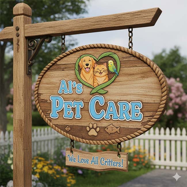 Business wooden sign Business wooden sign