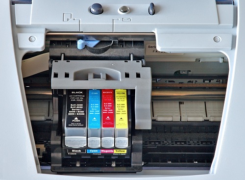 canon ink jet printer with cartridges
