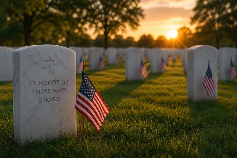 Cemetery for US veterans Cemetery for US veterans