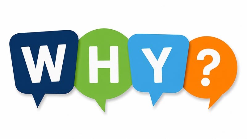 Colorful speech bubbles with bold letters Colorful speech bubbles with bold letters