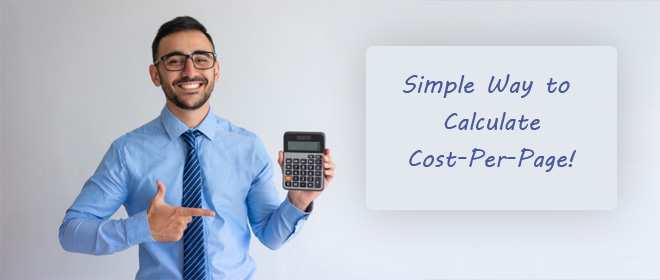 Way to calculate cost-per-page