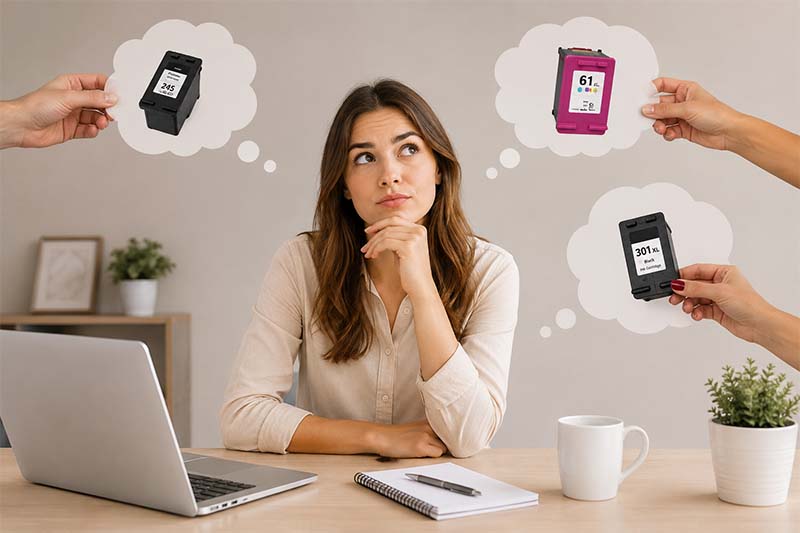 Deciding on the right ink cartridge
