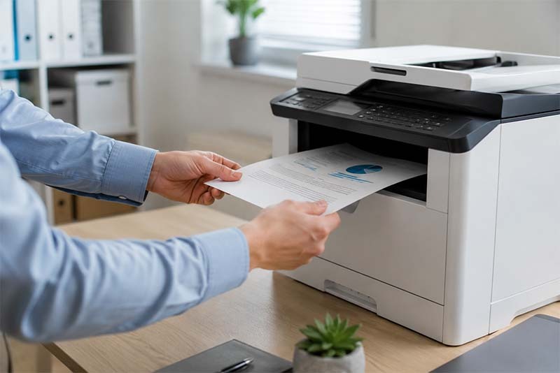 Printer paper feed