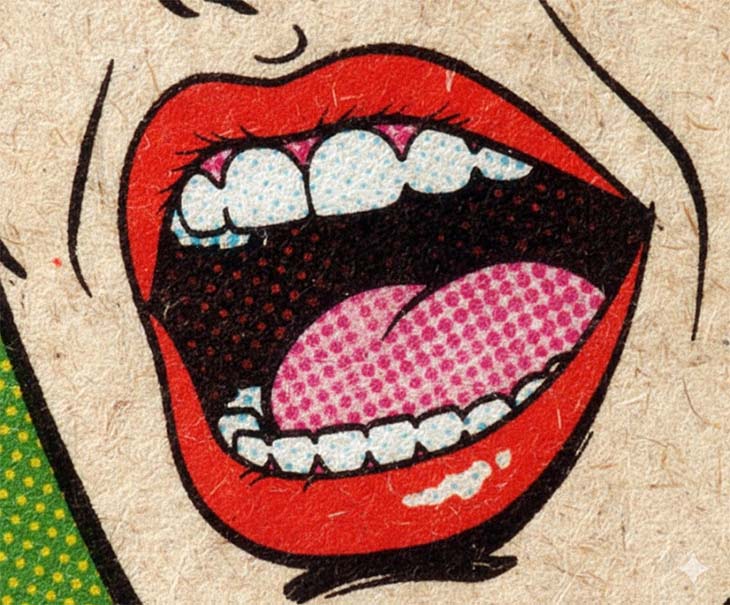 Four color process printing spot printing