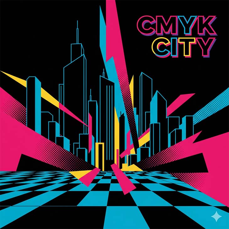 Four color process printing