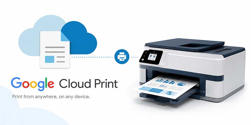 Google Cloud Print promotional banner