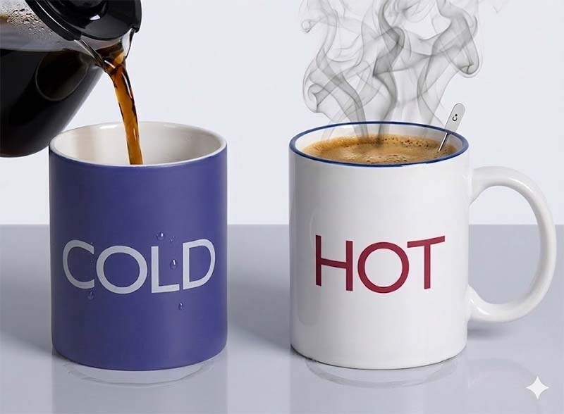 Hot and cold mug