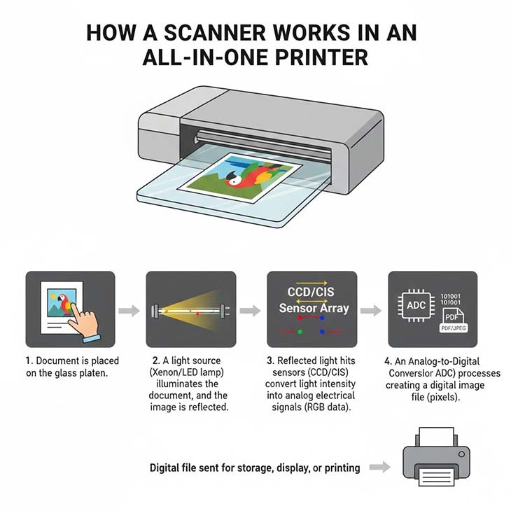 Scanner function graph Scanner function graph
