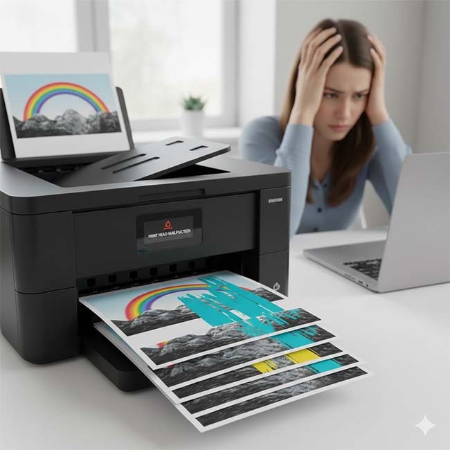 Inconsistent printing problem