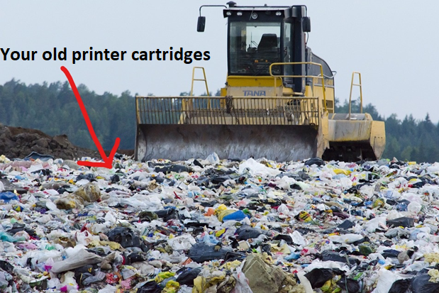 recyclable ink cartridges