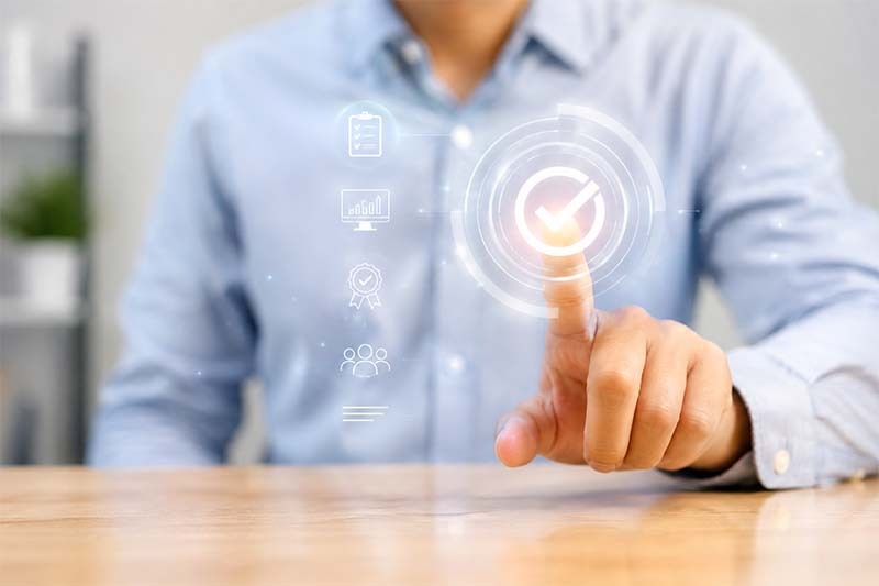 Interacting with a futuristic interface