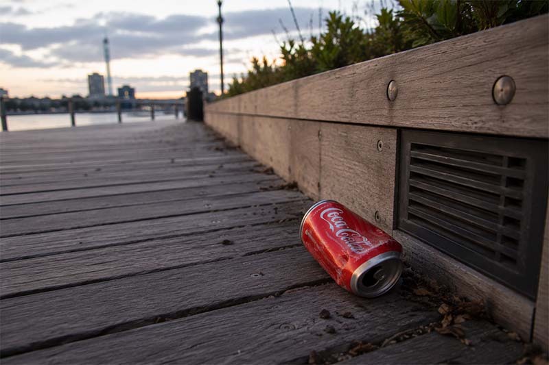Recycling soda can Recycling soda can
