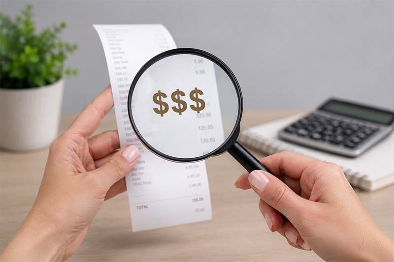 Scrutinizing finances with focus
