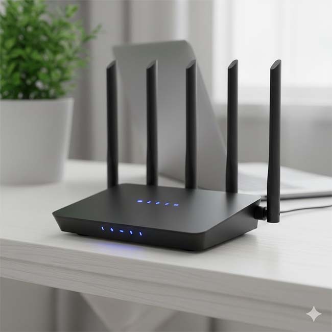 Troubleshooting wifi router