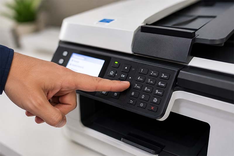 Turning the printer off