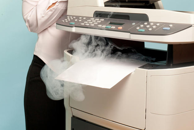 Printer overheating